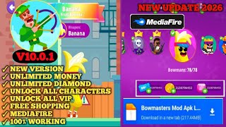 Bowmasters Mod Apk v10.0.1 | Soldi illimitati e sblocca tutti i personaggi screenshot 1