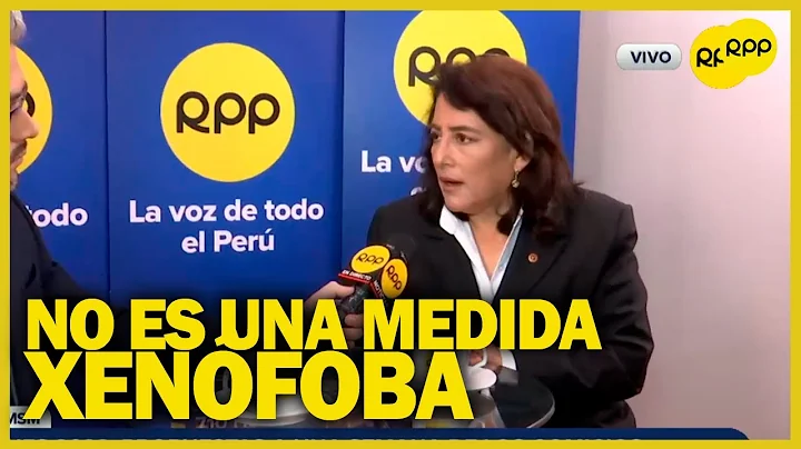 Elizabeth Len sobre empadronar venezolanos: No es ...