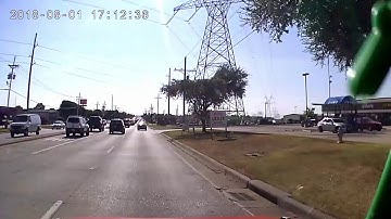 Texting and driving, rear ended, smash, van, crash