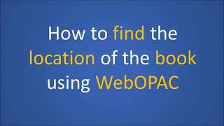Finding the book online at WIUT LRC