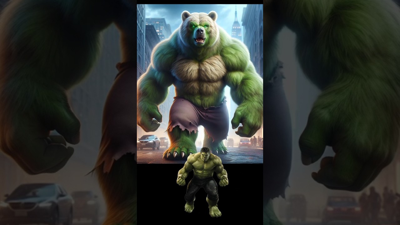 superheroes but bear 