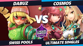 Ludwig Invitational - Dabuz (Min Min) Vs. Cosmos (Pyra Mythra) SSBU Ultimate Tournament