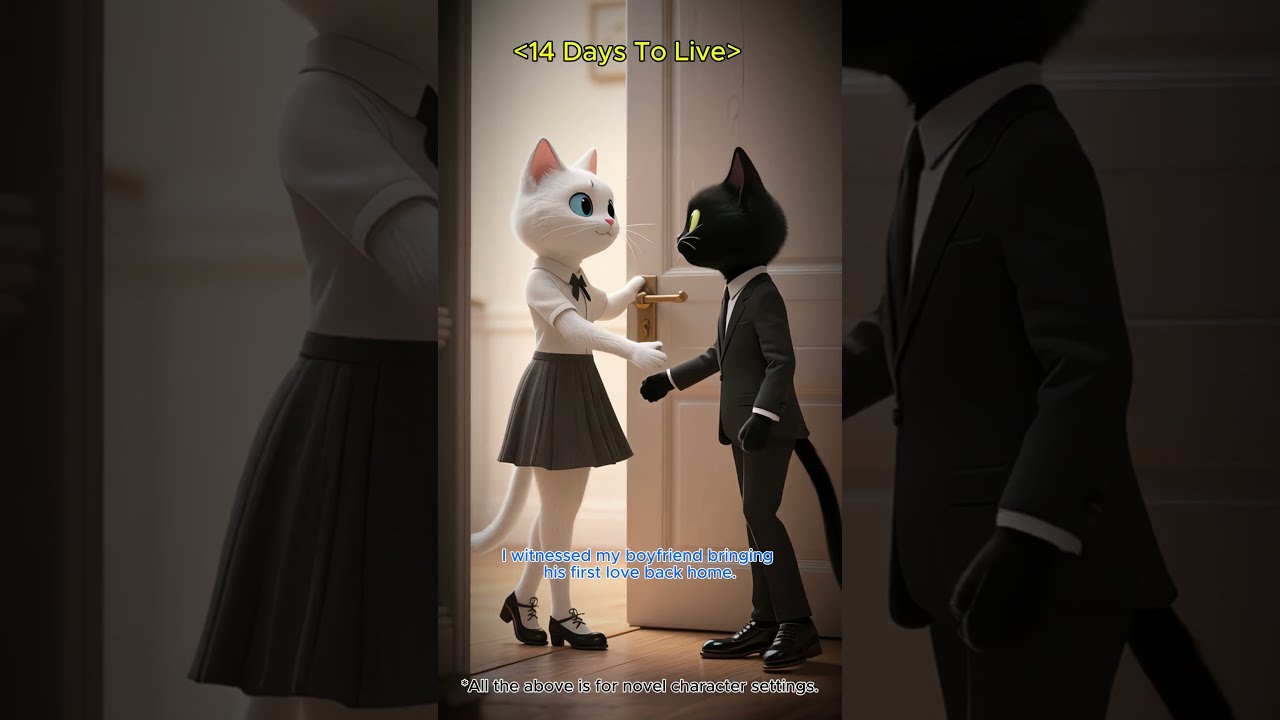 Countdown To Death 14 Days Catstory Cat Novel Story Book Sad Romance