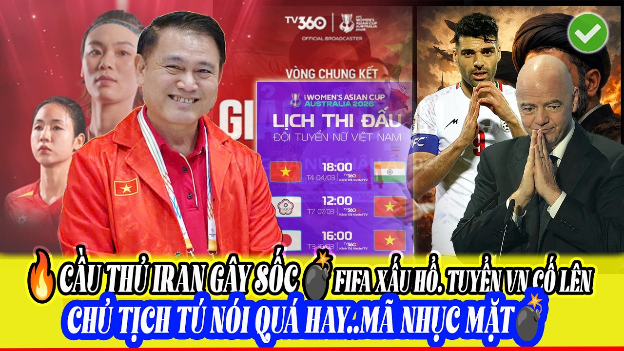 🔥TUYỂN NỮ VN ĐÃ SẴN SÀNG! FIFA MỜI VIỆT NAM ĐI WORLDCUP?! SẾP VFF LÊN TIẾNG!
