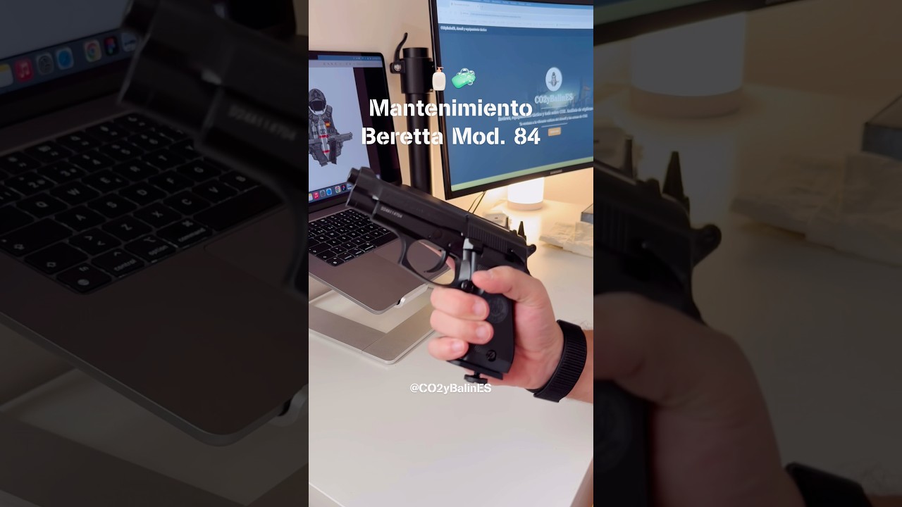 ✨ Mantenimiento de la replica de CO2 Beretta Mod. 84 