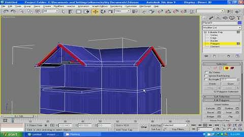 3ds max House tutorial part 1 of 4