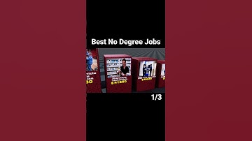 Best no degree jobs #comparison #finance #jobs #money #rich #salary #career #income #people #student