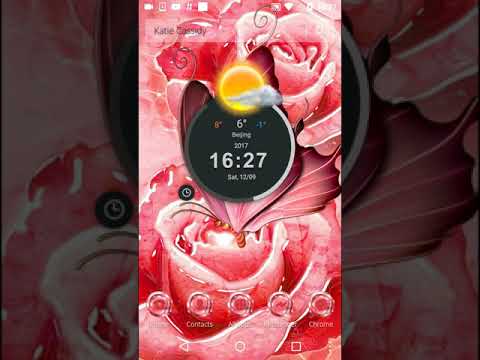 Red Pretty Butterfly Theme Splash Wallpaper