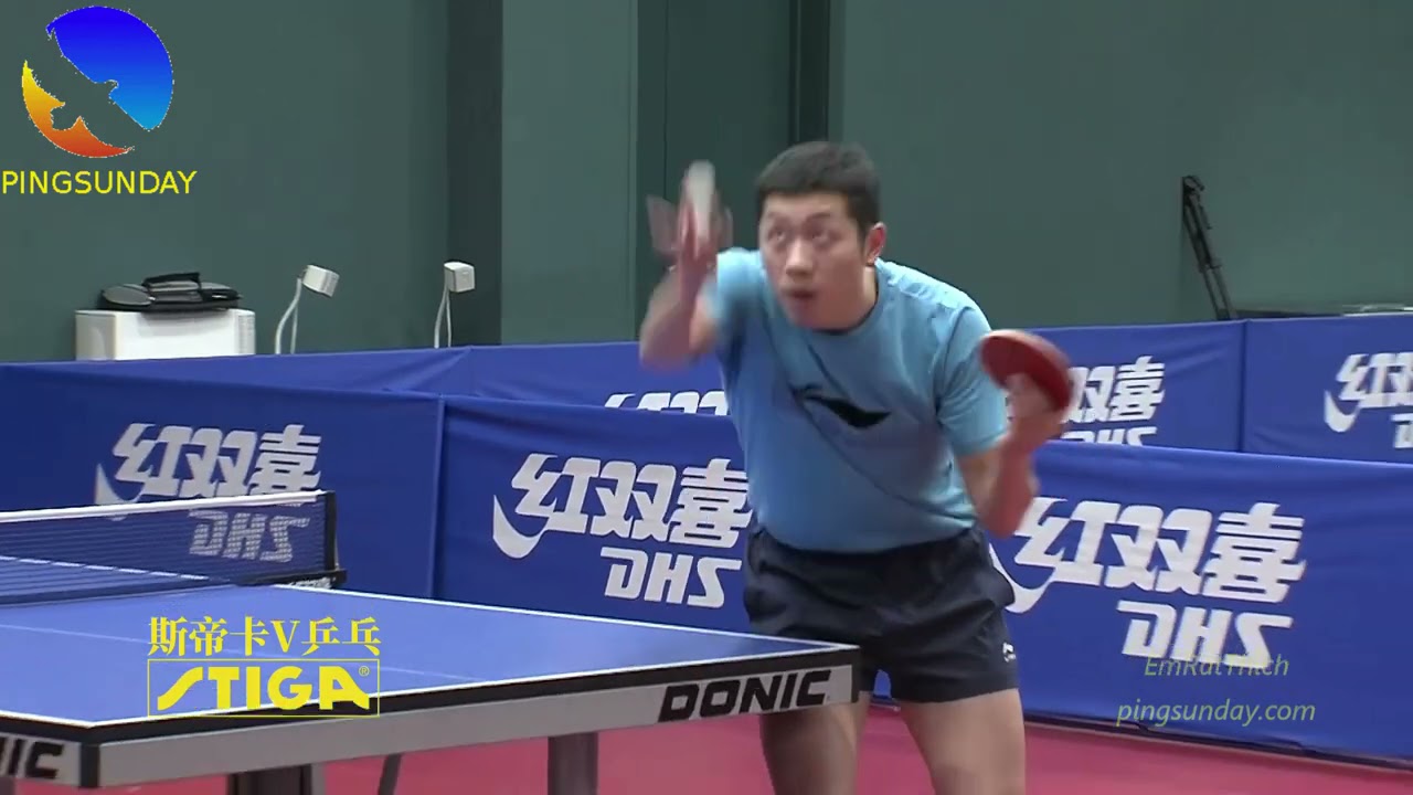Learn Xu Xin's footwork