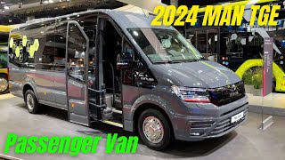 2024 MAN TGE Coach 5-160 Passenger Van Review - Walkaround Tour | TruckTube
