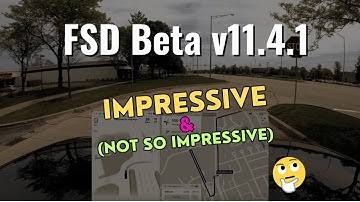 FSD Beta v11.4.1 - Some GREAT Behaviors - Others Not So Great
