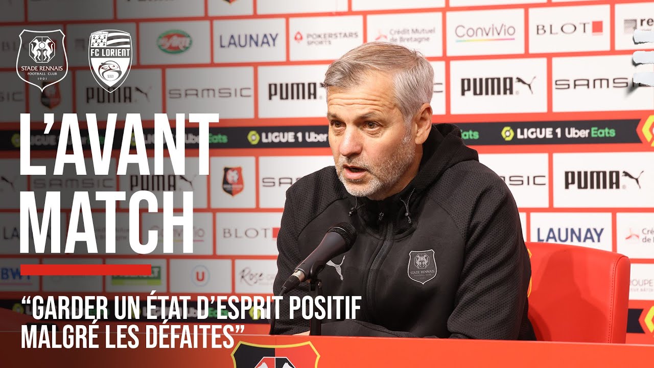 🗣 L'AVANT MATCH | #SRFCFCL : “garder un état d'esprit positif malgré les défaites"