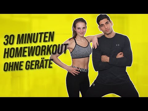 30 Minuten Homeworkout ohne Geräte