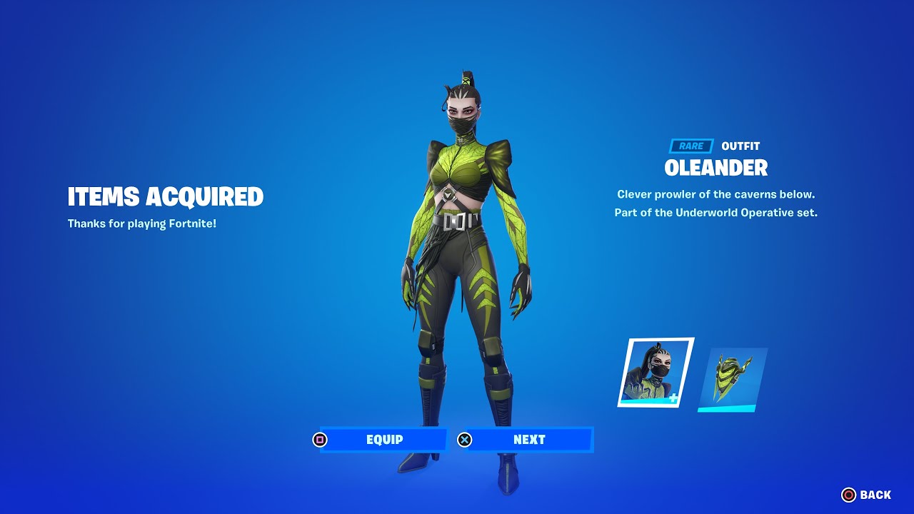 HOW TO GET OLEANDER SKIN IN FORTNITE! YouTube