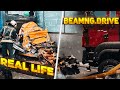 Аварии на реальных событиях в BeamNG.Drive #19