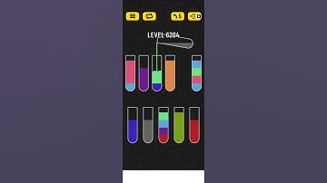 water sort puzzle level 6204