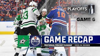 Gm 6: Stars @ Oilers 6/2 | NHL Highlights | 2024 Stanley Cup Playoffs screenshot 5