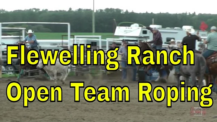 Flewelling Open Team Roping Round 4 (Shortgo) - June 20, 2017