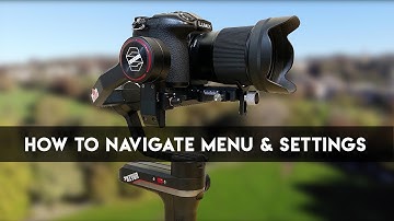 Zhiyun Weebill-S Tutorial: How to Navigate the Menu Settings and Features