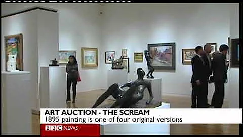 Art broker Ray Waterhouse was at the sale of Edvard Munch's "the Scream"