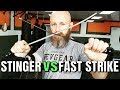 Fast strike vs stinger tactical self defense whips