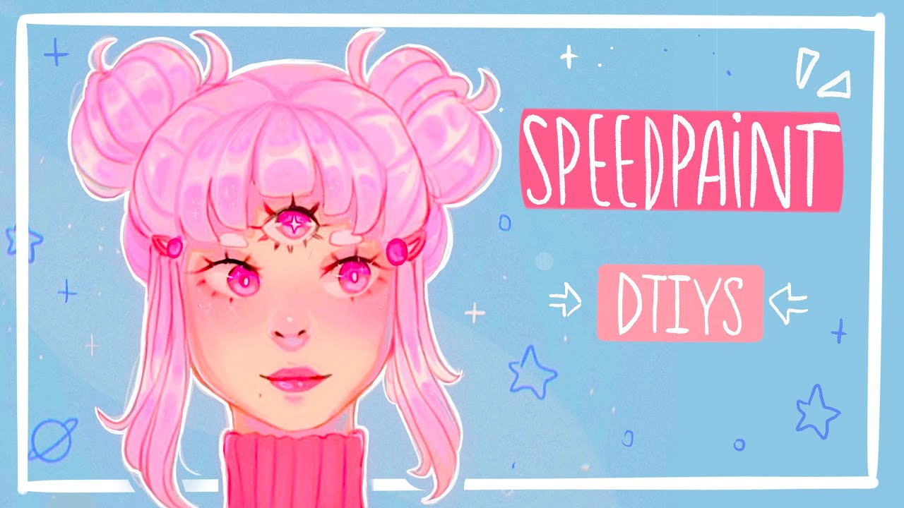 Speedpaint] DTIYS challenge + getting out of art block!☆ - YouTube