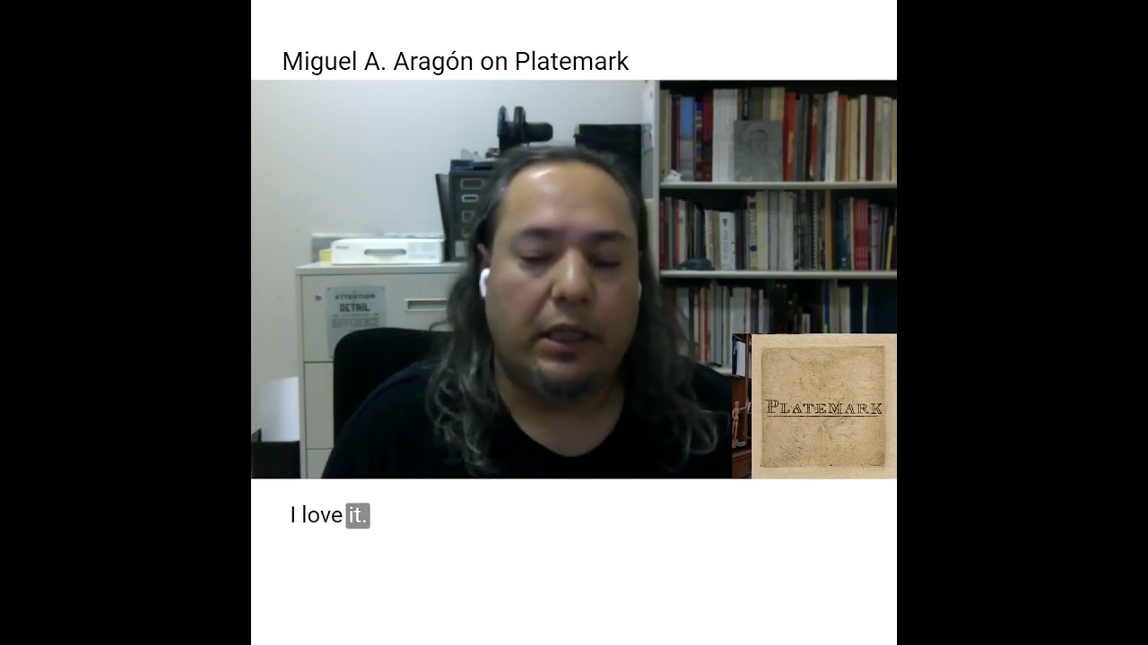 Platemark SHORTS: Miguel A. Aragón on not defining art by technique