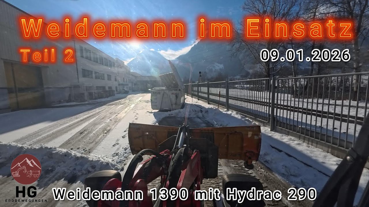 Winterdienst Weidemann 1390 Teil 2