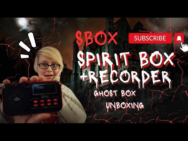 SBox Ghost Box & Recorder