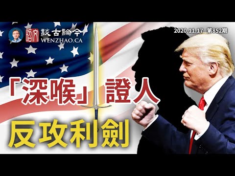 「深喉」证人浮现、成川普反击利剑！黑道老大也反水拜登？「三权分立」为何今天不灵了（文昭谈古论今20201117地852期）