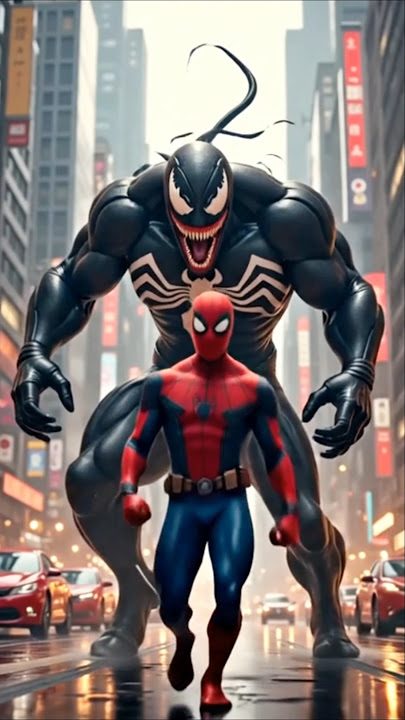 Spider-Man Vs Hulk 2 😨😨#spiderman #usa #ai