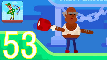 Bowmasters Gameplay Walkthrough Part - 53 Rufus (iOS,Android)