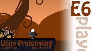 2D Prototyping in Unity - Tutorial - Platformer - Jump Preprarations