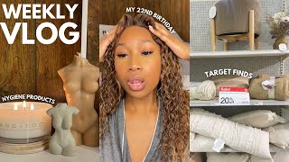 WEEKLY VLOG | im 22, where ive been, grocery haul, shopping &amp; more