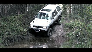 Toyota 4Runner goes off road