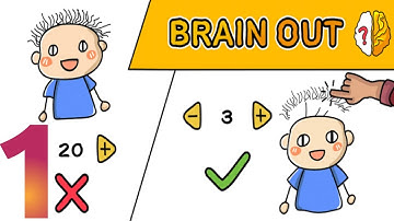 Brain Out - ios Android//Walkthrough Gameplay!! Level 1-20 (part-1)
