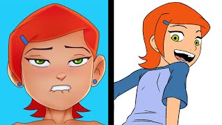 Gwen Get Changed | Ben 10 | Comic dub