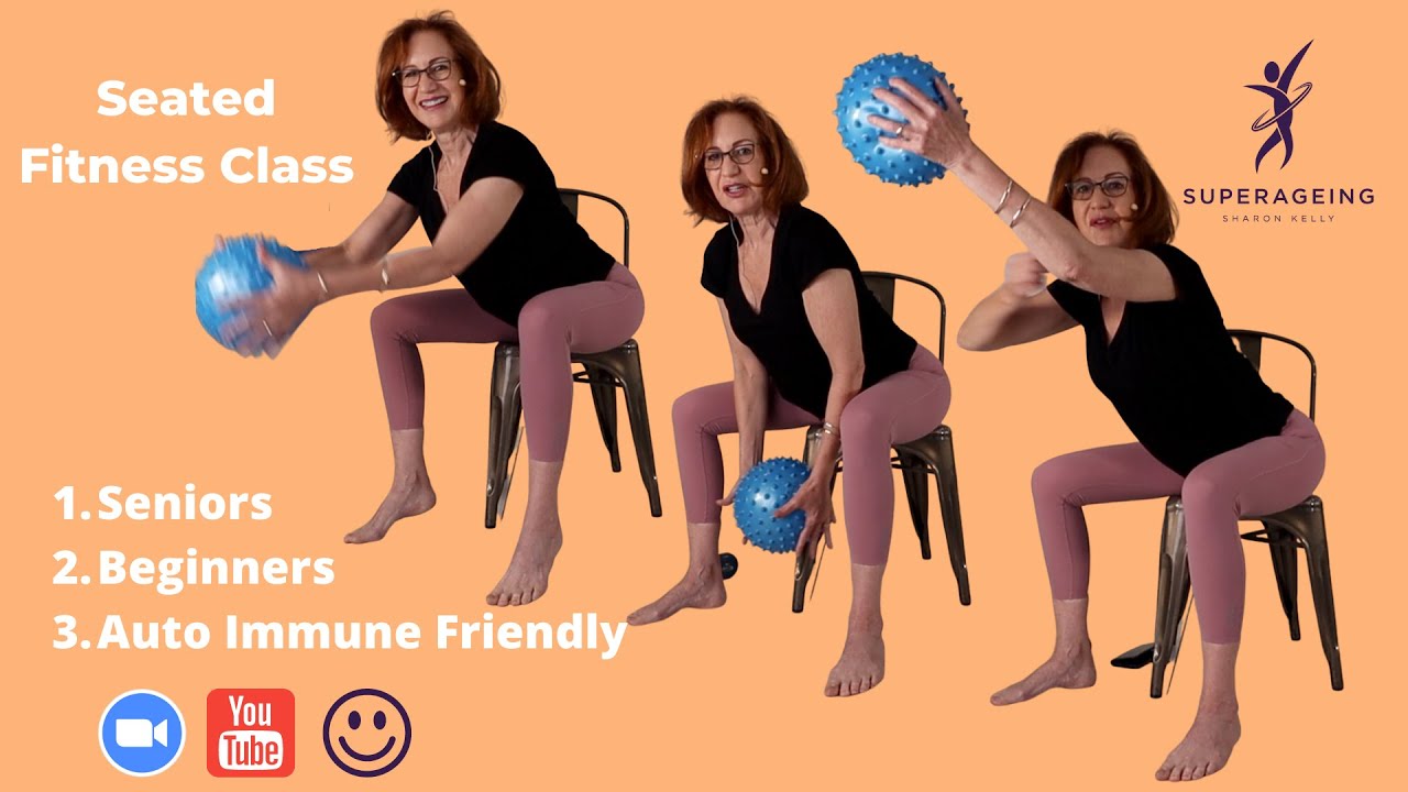 Chair Pilates Seniors, Beginners & AutoImmune Friendly YouTube