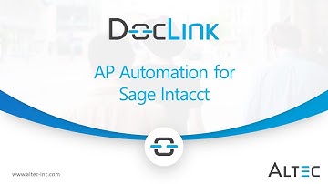 DocLink - AP Automation for Sage Intacct