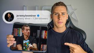 Responding to Jeremy Miner.