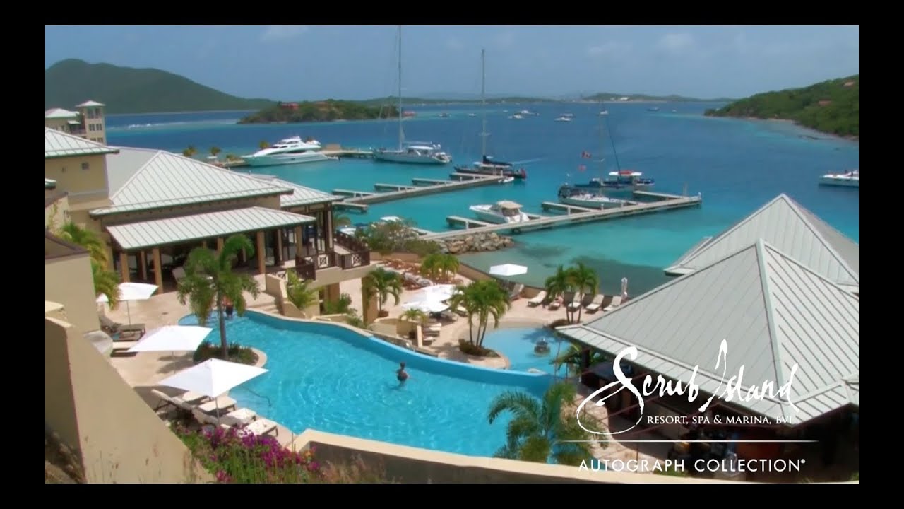 Scrub Island Resort/Marina in the British Virgin Islands, Caribbean
