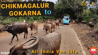 Chikmagalur to Gokarna / All India vanlife /pepe the van #vanlife #vanlifeindia