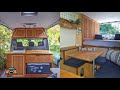 Unique DIY Sprinter Camper Van W/ Island Kitchen & Large Living Space