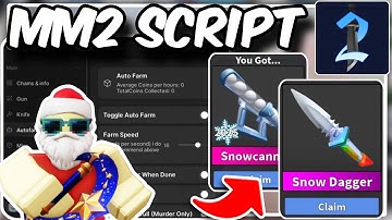 MM2 Script No Key! ☃️ | ❄️ AUTOFARM , ESP , AIMBOT ❄️ | Pastebin 2025 (Santas Quest!)
