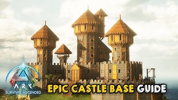 Epic All-in-One Castle Base | Building Tutorial | ARK: Survival Ascended