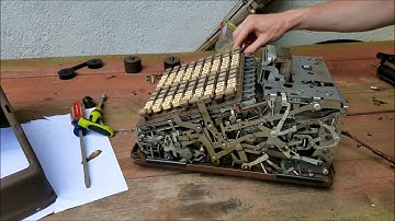 1940s Burroughs Class 3 Adding Machine Repair