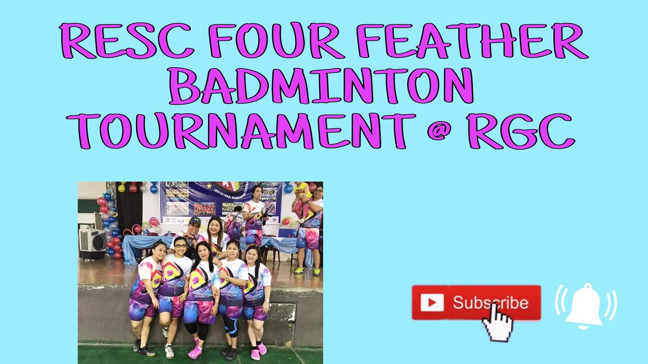 RESC Four Feather Badminton Tournament @ RGC + Golf Coaching ? | Vlog 04