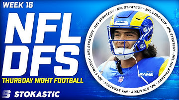 Rams vs Seahawks Showdown Strategy TNF Week 16 DFS Picks | NFL DFS Strategy