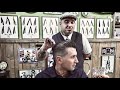 💈 ASMR BARBER - Made him look like in the 50&#39;s commercials - Taper Fade
