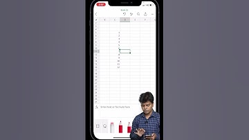 How to Create a Freeform Draw Like a Pencil in Excel Mobile App? #shortsvideo #excelapp